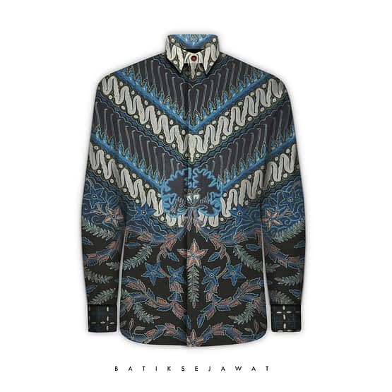  Batik  Parang  Baron Encephalon  Biru Mendung I Batik  Sejawat