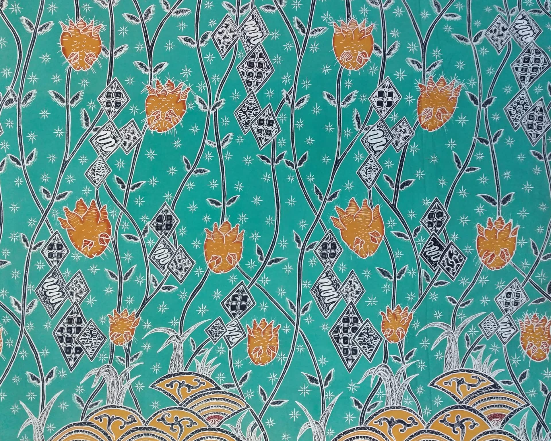 Batik Scabi Pring Sedapur Tosca Batik Sejawat Batik Scabi Pring Sedapur Tosca Batik Sejawat