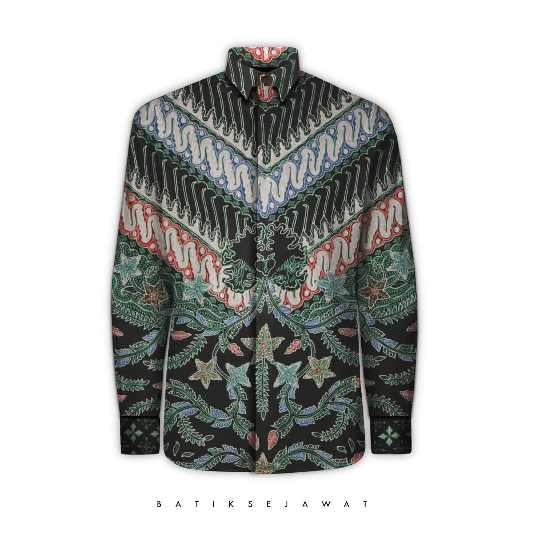 Batik Parang Baron Encephalon Ijo Lumut 2 Batik Sejawat Batik Parang Baron Encephalon Ijo Lumut 2 Batik Sejawat