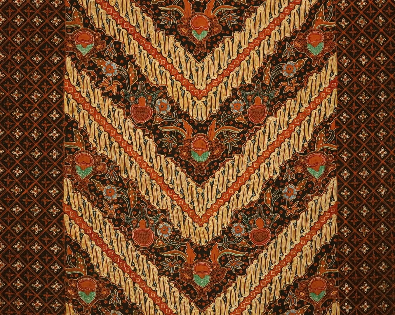  Batik  Vertebra Parang  Tuding Sogan Ireng Batik  Sejawat
