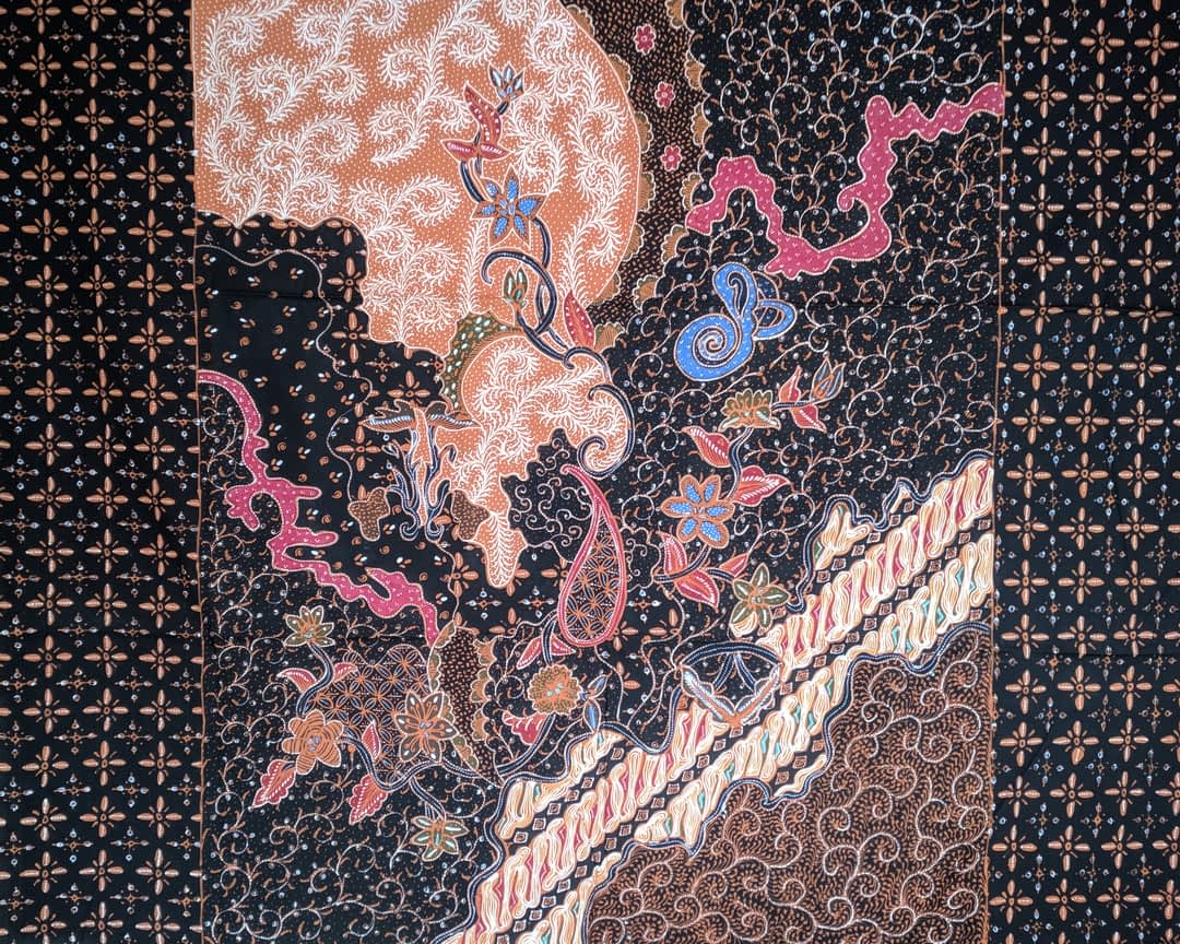 Batik THT Anggrek Bulan Sogan Ireng Batik Sejawat Batik THT Anggrek Bulan Sogan Ireng Batik Sejawat