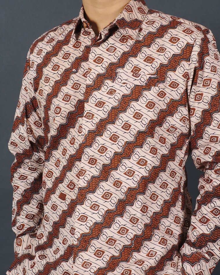  Kain  Batik  Parang  Femur Kesumo  Coklat Batik  Sejawat